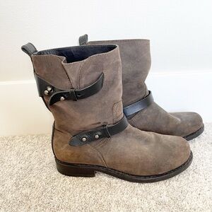 Rag & Bone Brown Suede Leather Boots